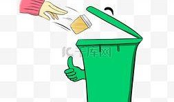垃圾桶漫画,漫画中的环保智慧